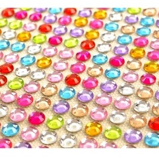 

-RR M07- STICKER DIAMOND - STICKER MAINAN - MANIK MANIK - SCRAPBOOCK