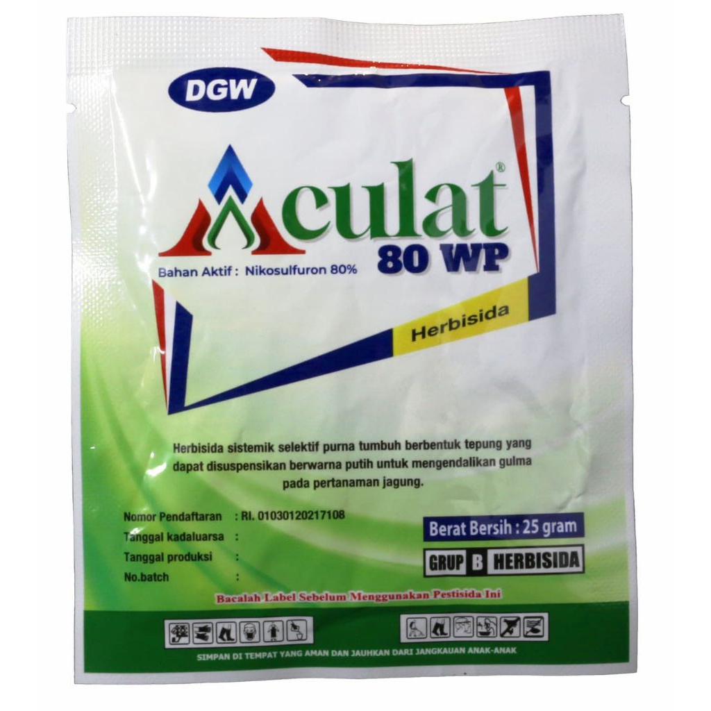 herbisida aculat 80wp serbuk campuran untuk rumput lulangan