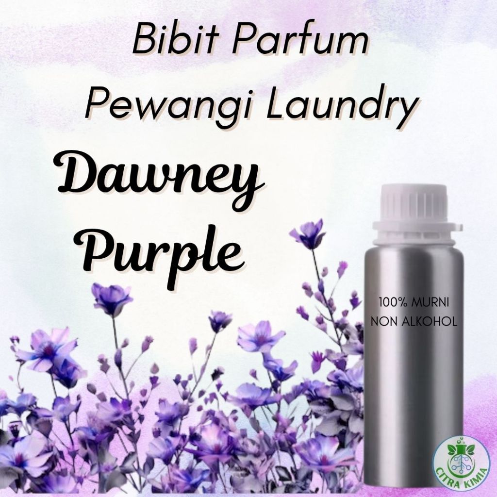 Bibit Parfum Pewangi Laundry Dawney Purple 1Liter - Aroma Khas Pewangi Pakaian Biang Minyak Wangi Do