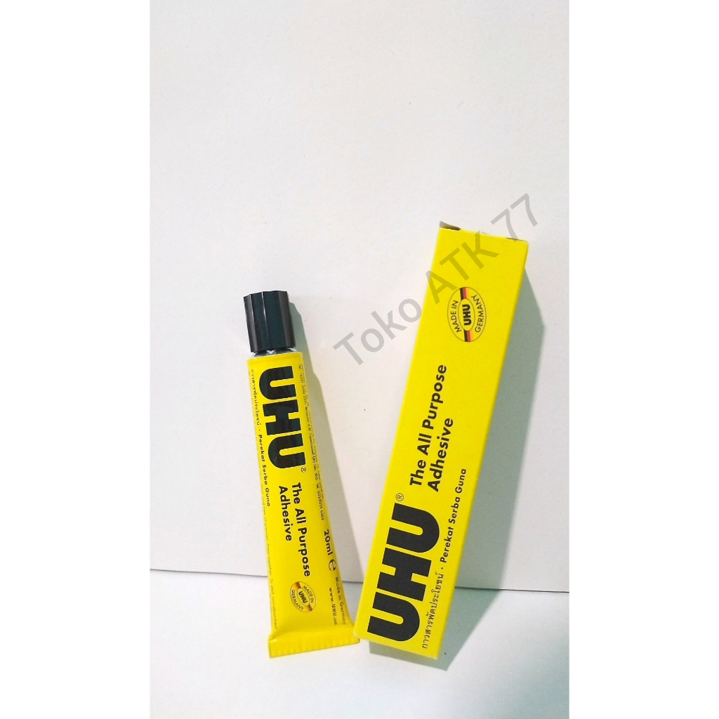 

Lem Perekat Serba Guna Adhesive Glue Uhu odol 20ml READY STOCK
