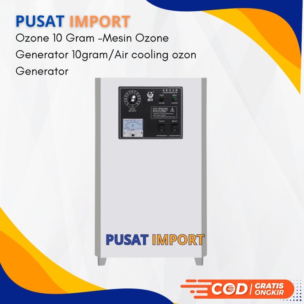 Ozone 10 Gram -Mesin Ozone Generator 10gram/Air cooling ozon Generator