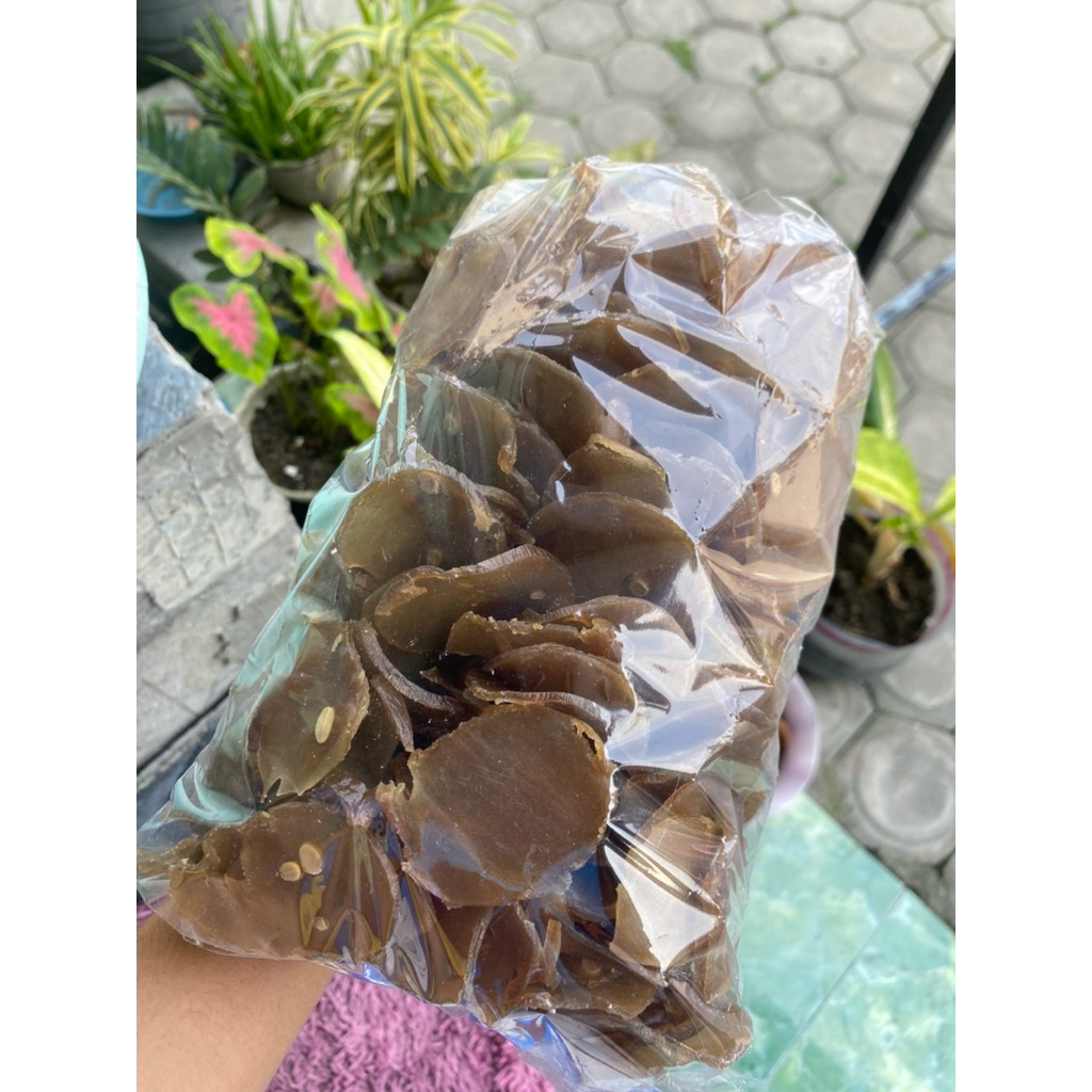 

kerupuk kedelai rasa bawang ( 1kg ) HALAL