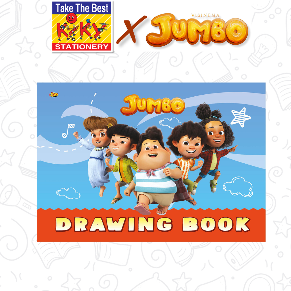 

KIKY x JUMBO Buku Gambar A4 20x30 cm 1 Pcs