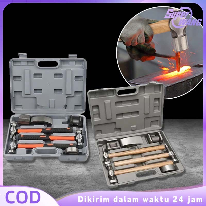 7pcs Palu Ketok Magic Palu Ketok Mobil Palu Ketok Body Repair Alat Ketok Magic