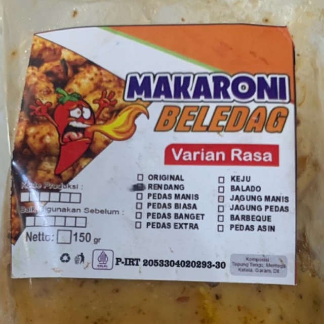 

Makaroni Enak Renyah Kering & Basah Bumbu Rendang