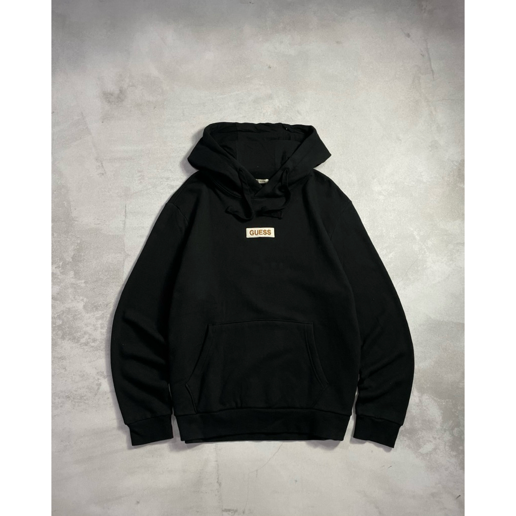 Hoodie Guess Box Logo Size XL ( 72x65 ) Original