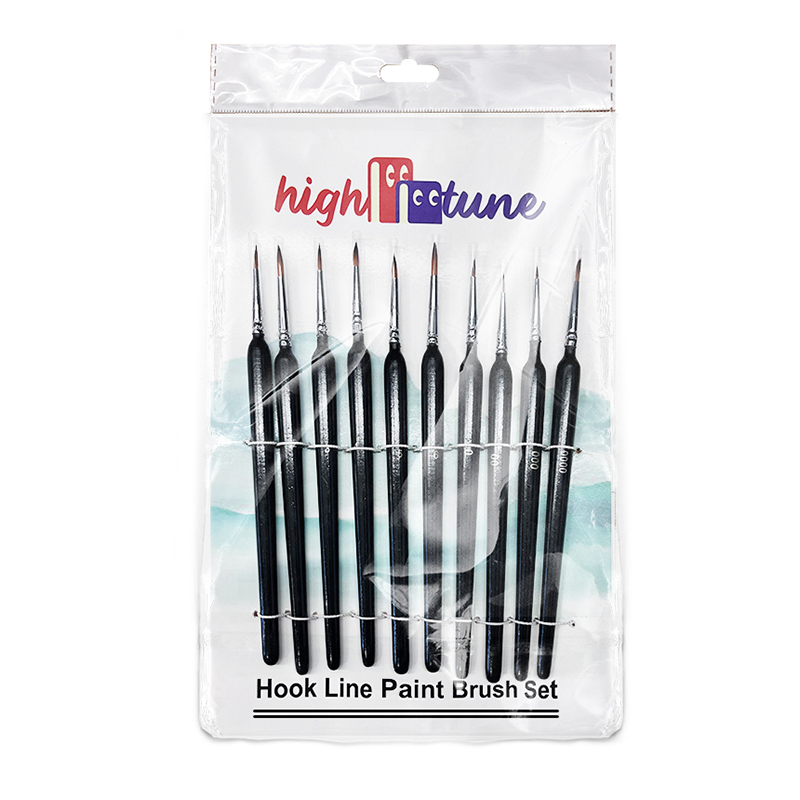 

Hightune 1 SET 10PCS KUAS LUKIS / SET KUAS MELUKIS CAT AIR, ACRYLYC DLL / PAINTING BRUSH BS