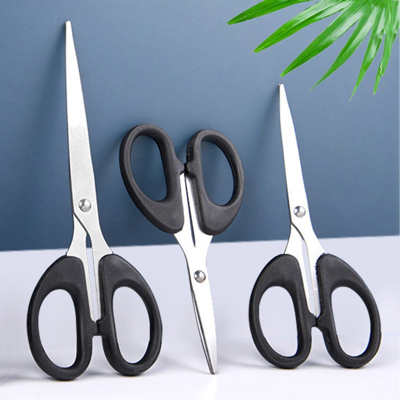 

[BISA COD] GUNTING PEMOTONG KERTAS SERBAGUNA GUNTING KERTAS SCISSOR STAINLESS STEEL