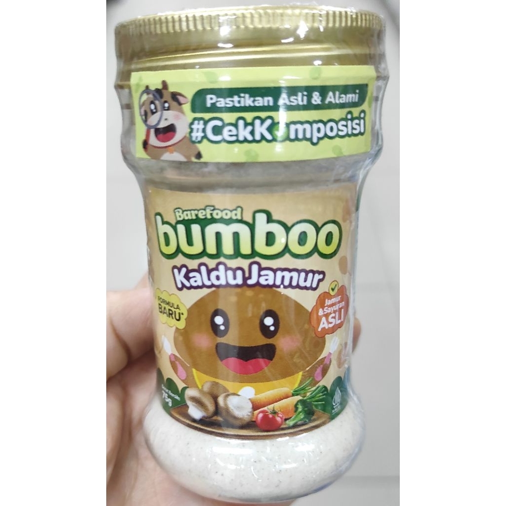 

Barefood Bumboo Kaldu Jamur No MSG tanpa pengawet, tanpa penguat rasa, tanpa perisa 80gr