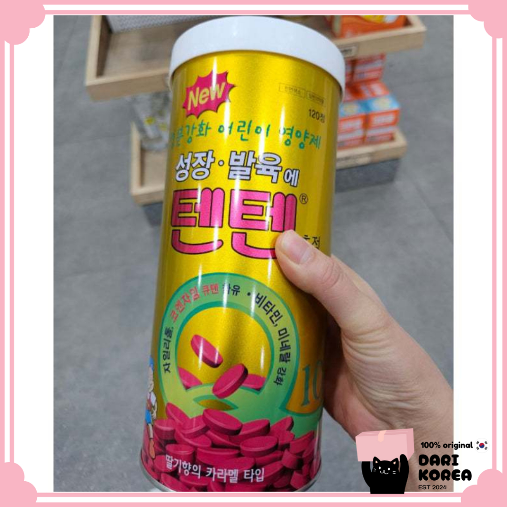 Tenten vitamin peninggi badan 120pcs (no can)