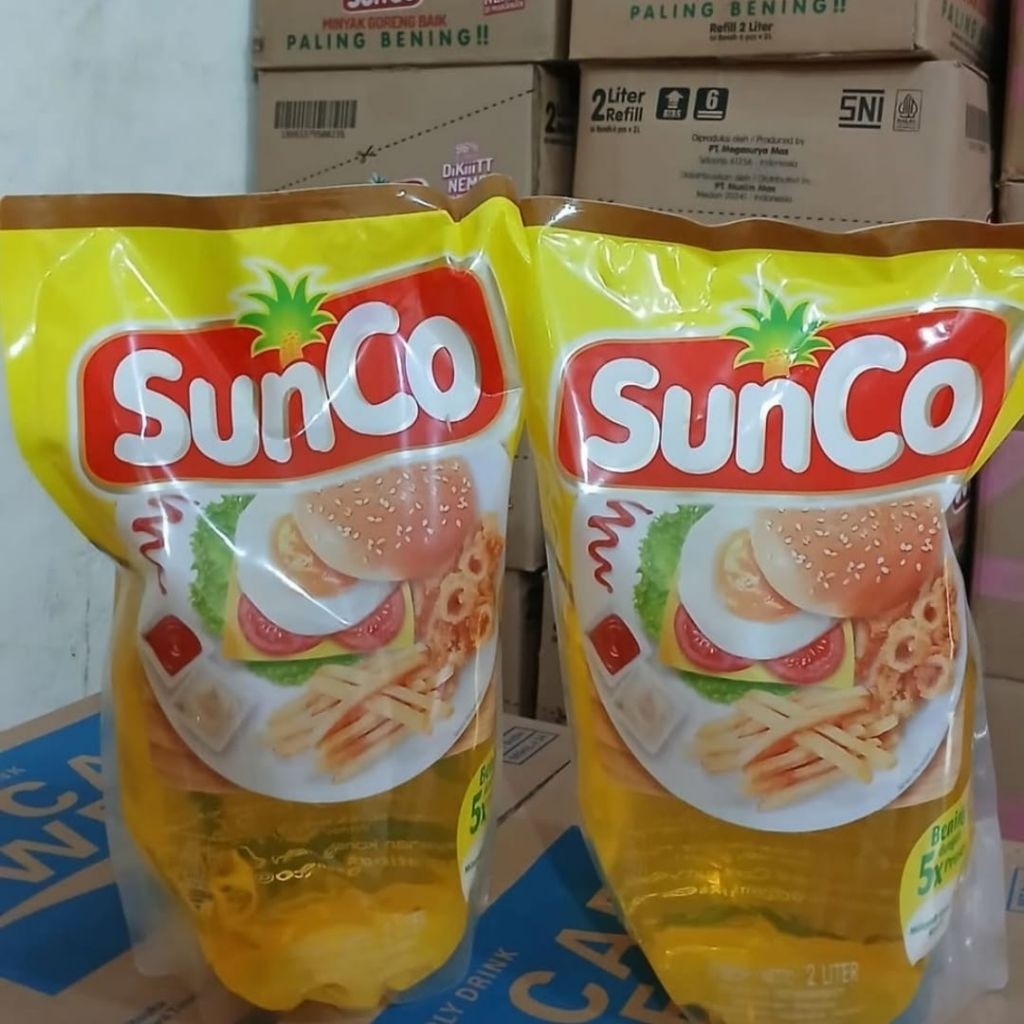 

SunCo Minyak Goreng 2 Liter isi 6 MAX 2DUS