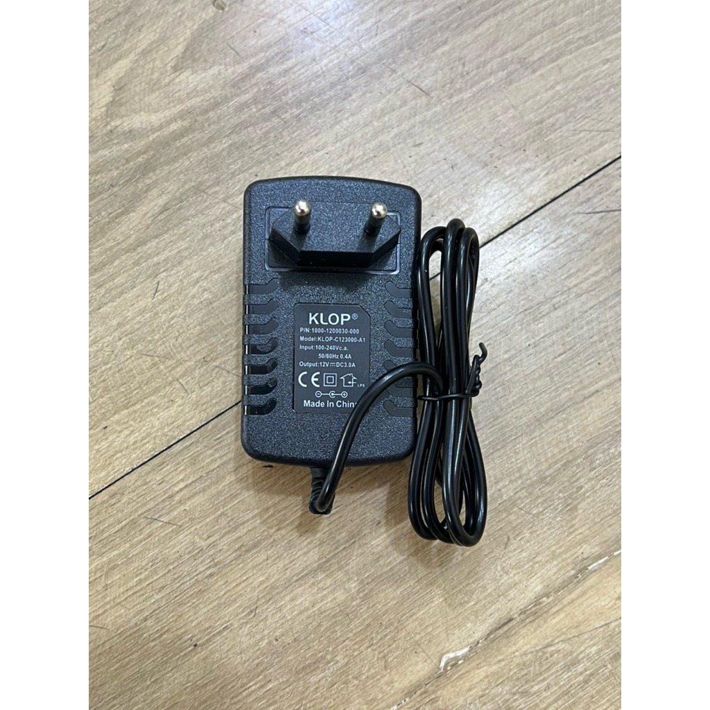 Adaptor 12v 3a Klop / Adaptor KLOP 12V 3A AC/DC – Power Supply 1 Jack