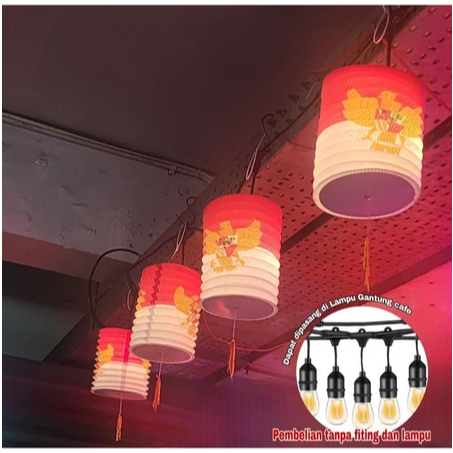 *GND* Lampion Merah Putih Lampion Agustusan
