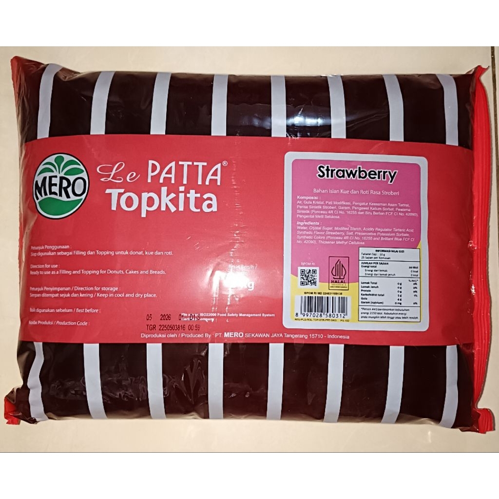 

Selai Blueberry/Stoberi Le'Patta Mero