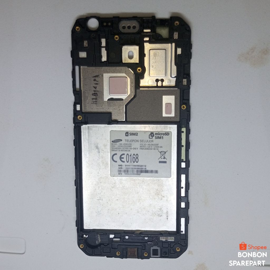 Frame LCD Samsung Galaxy J320G / J3 (2016) Original
