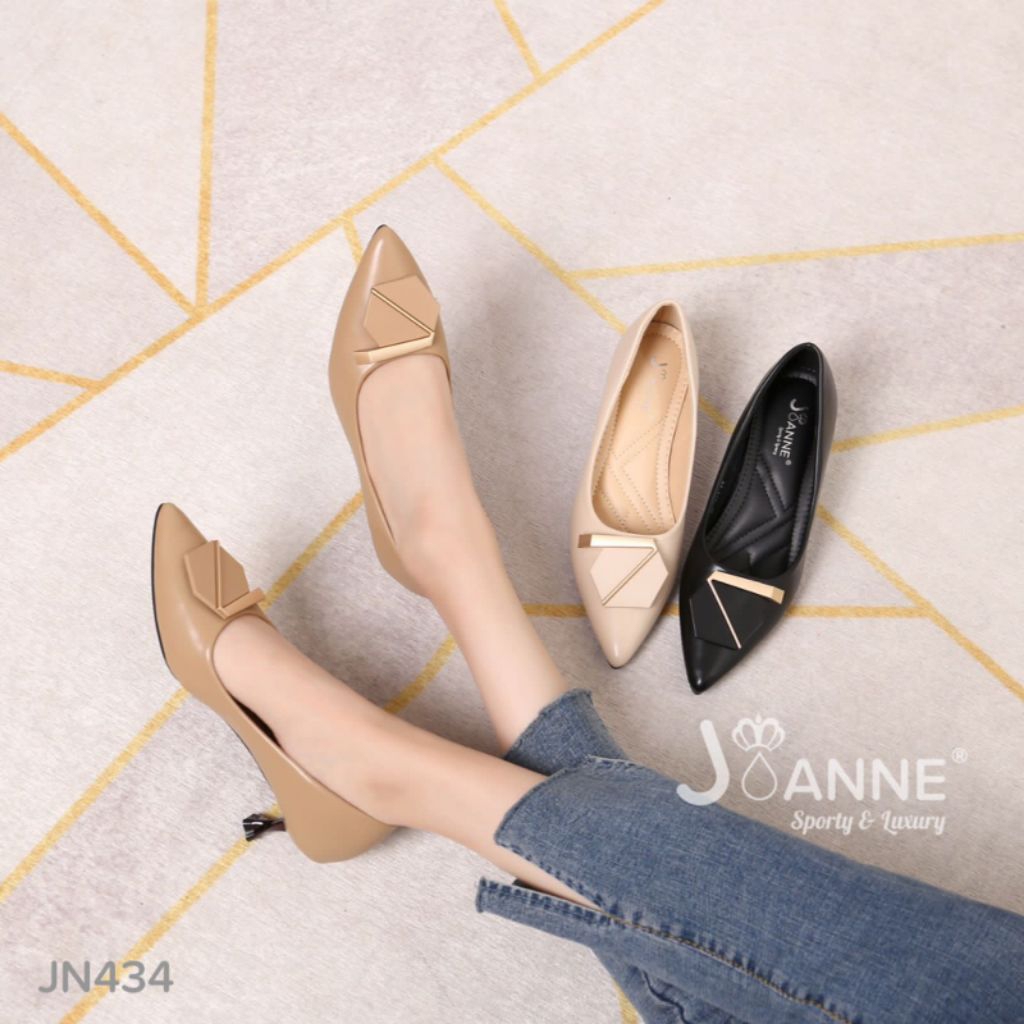 JOANNE Sepatu Wanita High Heels Shoes JN434