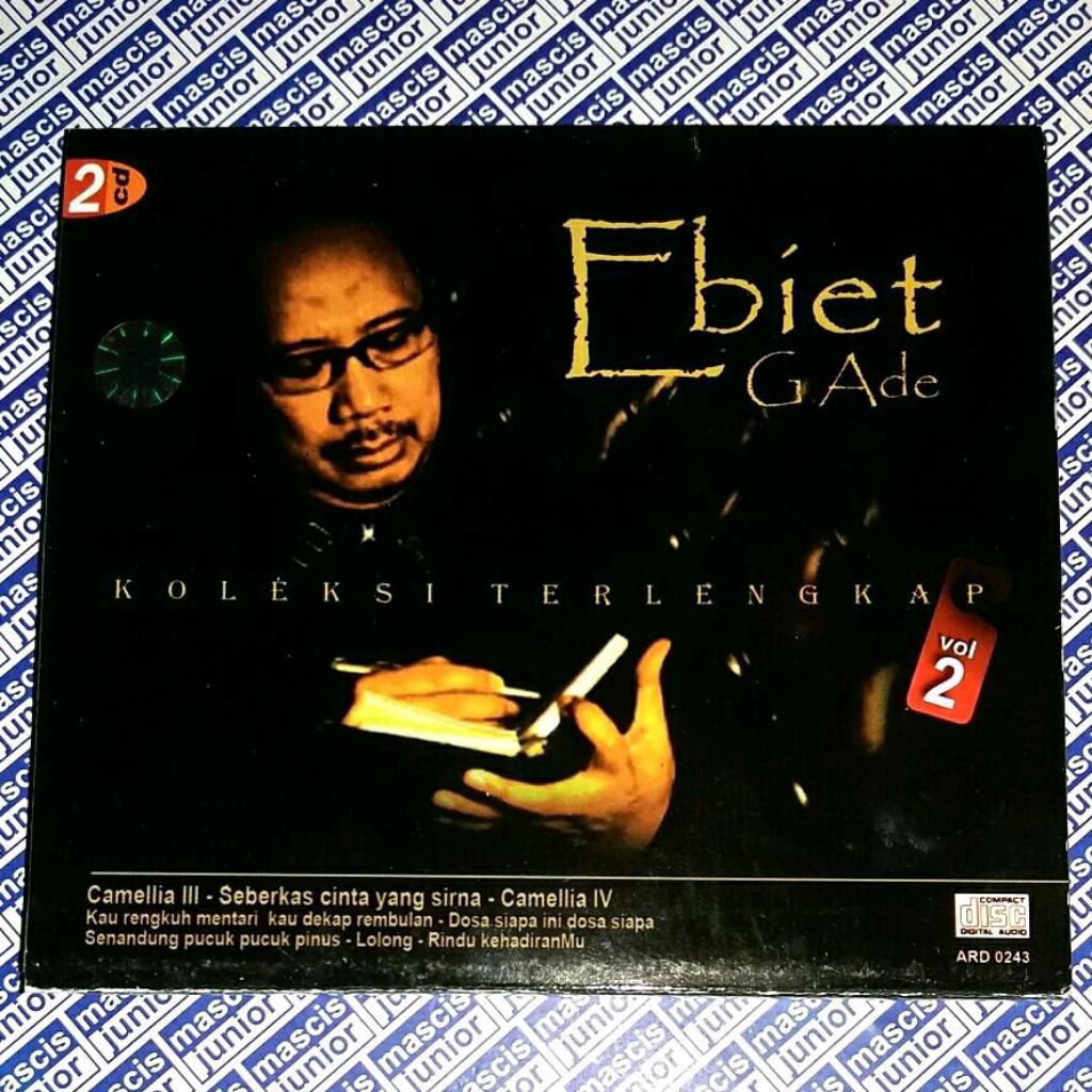 CD Ebiet G Ade - Koleksi Terlengkap Vol. 2 isi 2CD