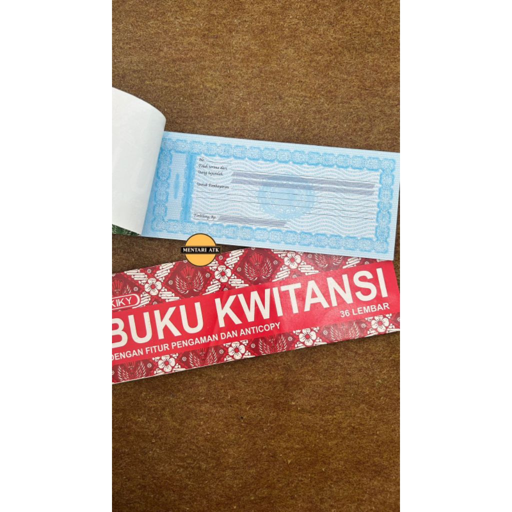 

Buku kwitansi kecil Kiky isi 36lembar