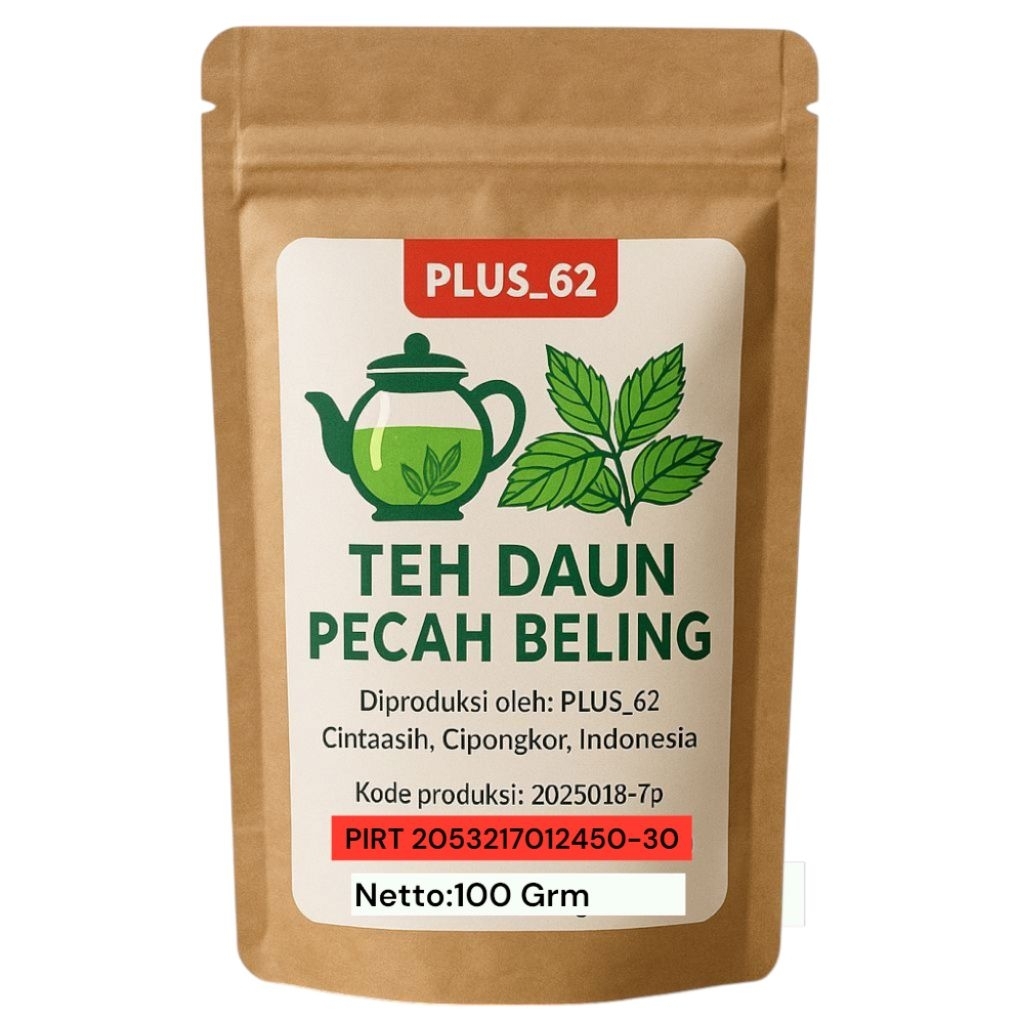 

Teh Daun Kibeling Kering-Teh Pecah Beling Original Sudah P-IRT