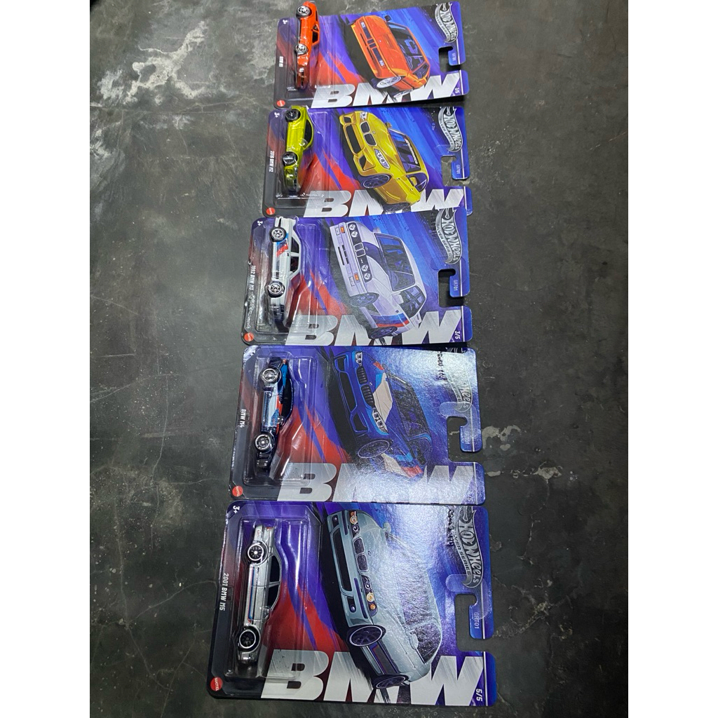 hotwheels BMW silver series