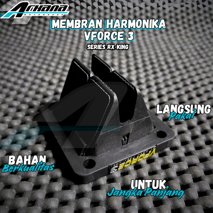 Membran Harmonika VForce 3 Carbon Karbon Assy Copy Original RX King RXKing RXK RXS RXZ