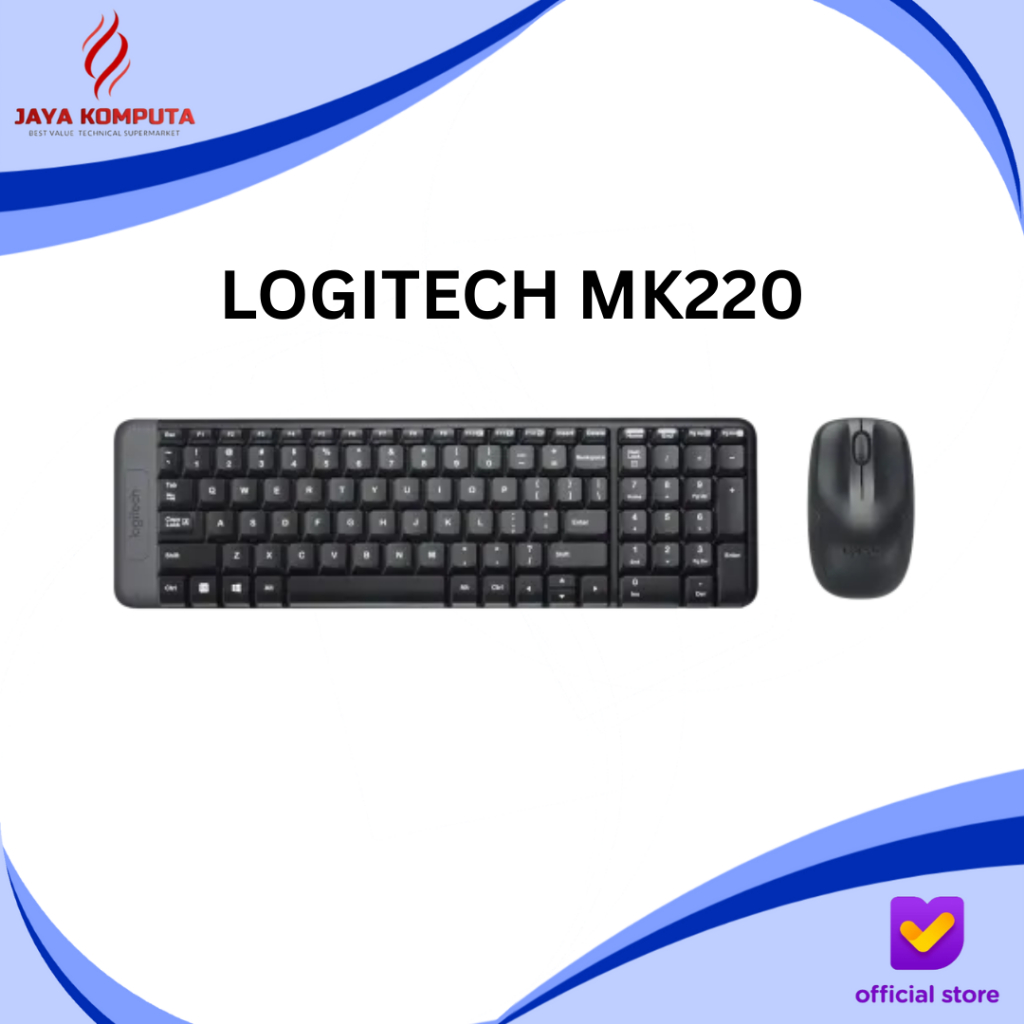 Logitech Keyboard Mouse Wireless Mk220 / Keyboard Mouse Wireless