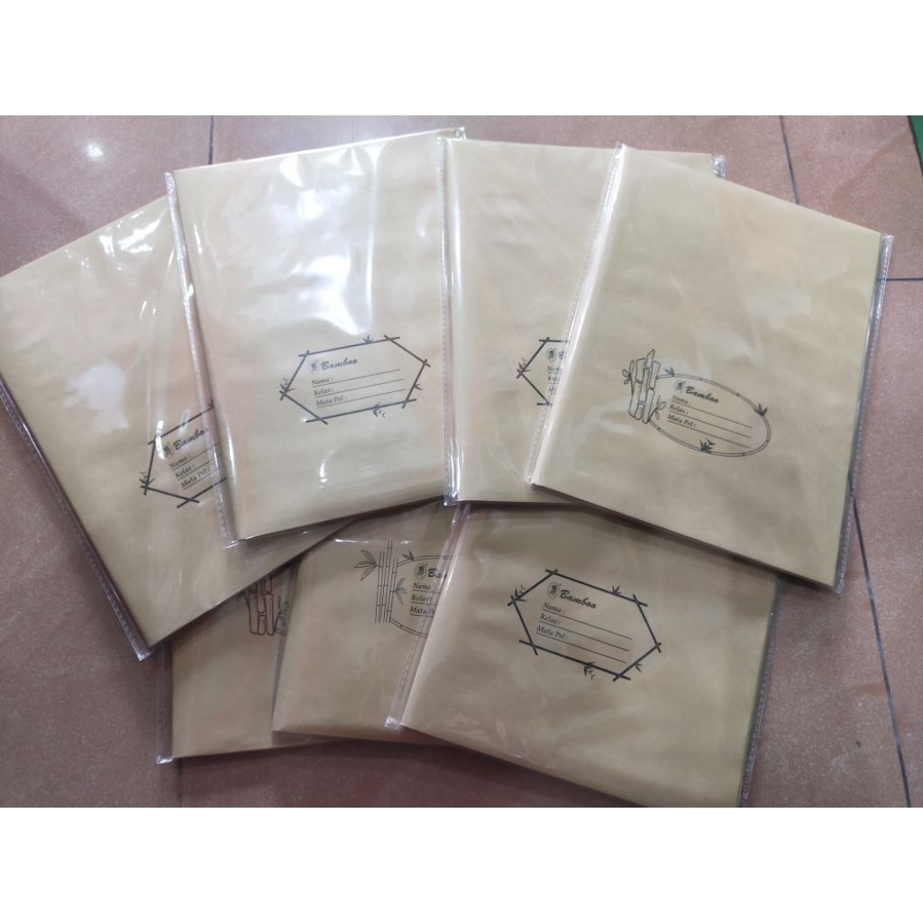 

Perlengkapan Sekolah : Sampul Buku Tulis Cokelat Isi 20 Pcs / Pcak