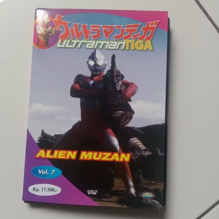 VCD Original Ultraman Tiga - Alien Muzan