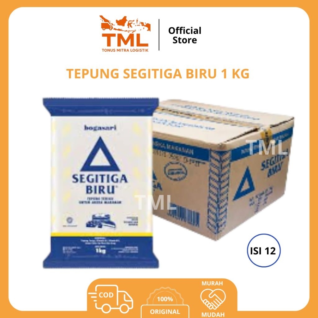 

Tepung Terigu Segitiga Biru 1 Kg