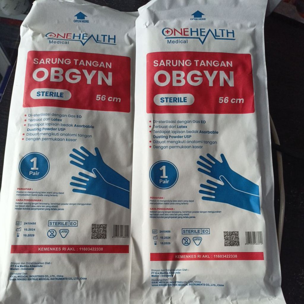 Sarung tangan obygyn 65cm onehealt