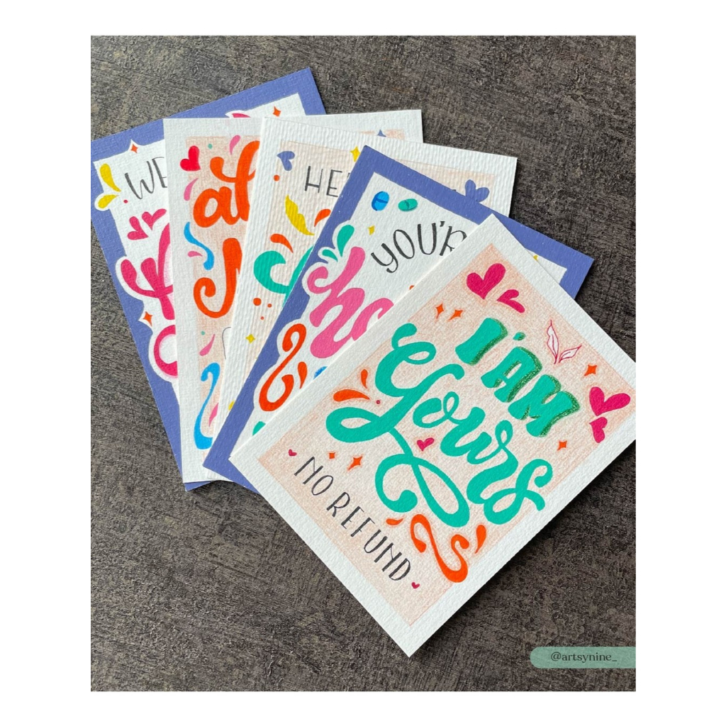 

LIMITED Postcard/Kartu Pos - Valentine's Edition