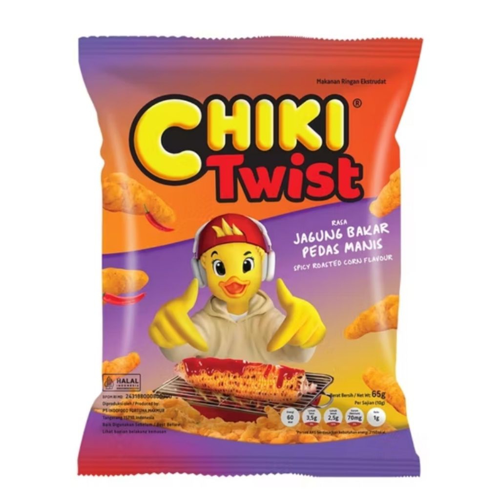 

CHIKI TWIST JAGUNG BAKAR PEDAS MANIS ISI 10