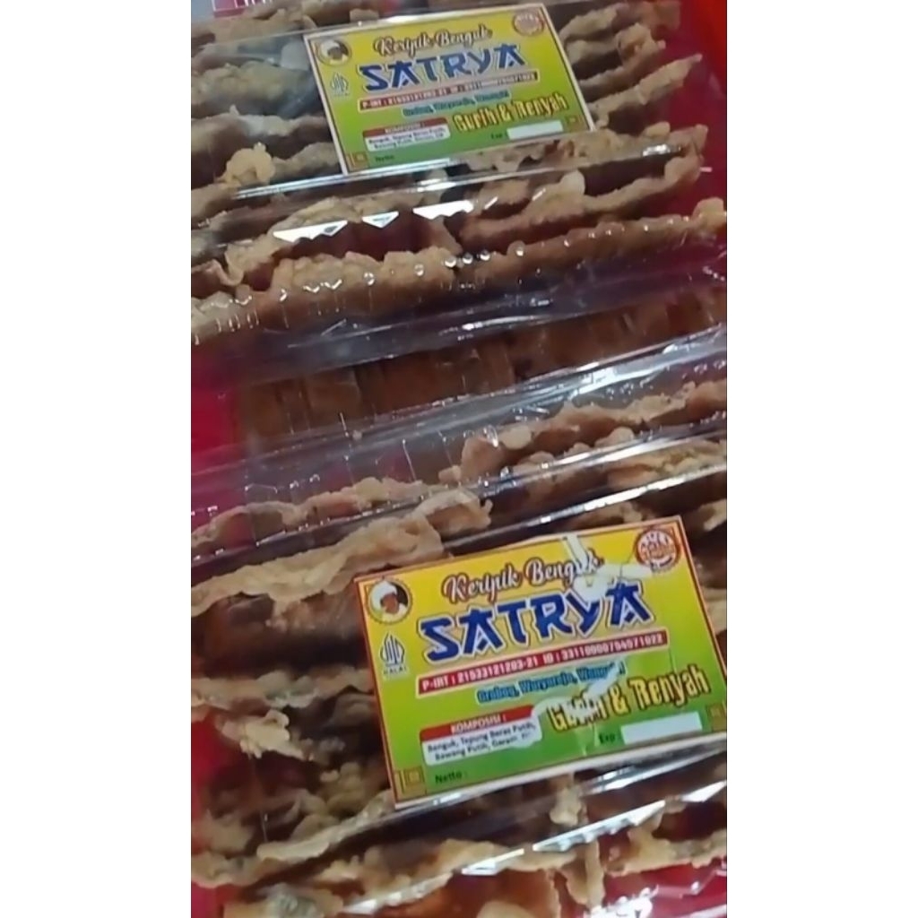 

kripik benguk Satriya Wonogiri.