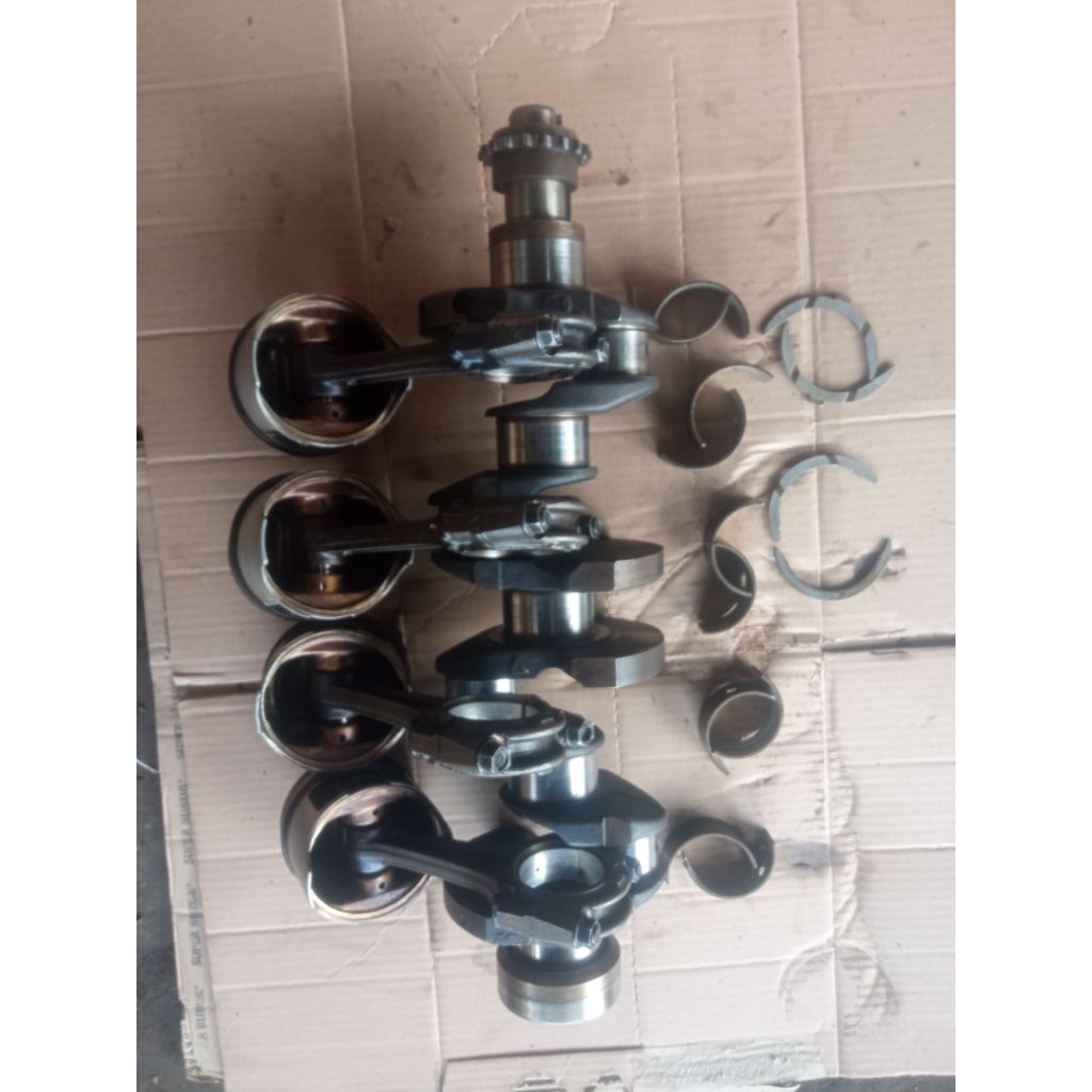 KRUK AS CRANKSHAFT TOYOTA KIJANG SUPER 5K KOMPLIT SET COPOTAN #ORIGINAL