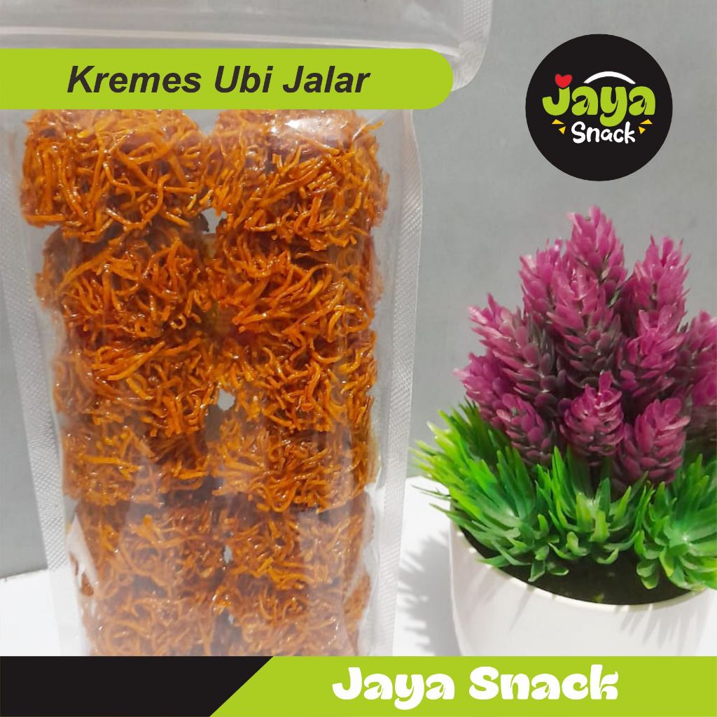 

KREMES UBI JALAR MANIS KEMASAN STANDING POUCH ISI 14 PCS
