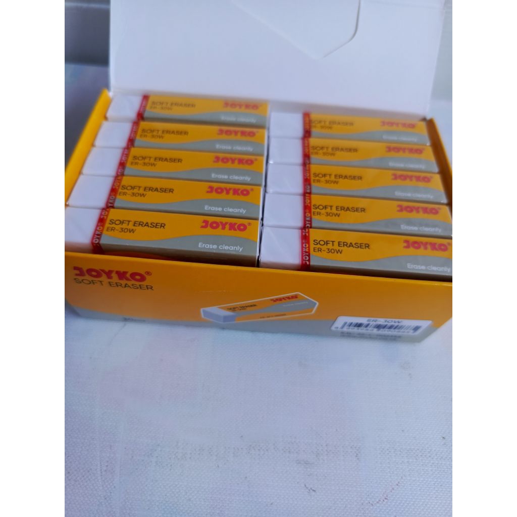 

Joyko Soft Eraser Penghapus pensil putih