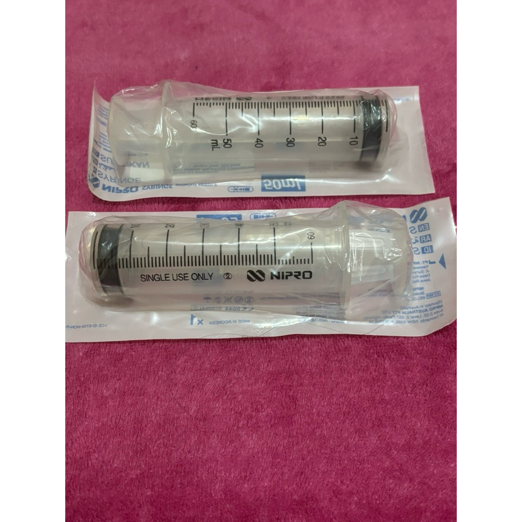Nipro Spuit Syringe 60ml - Tip Nipro
