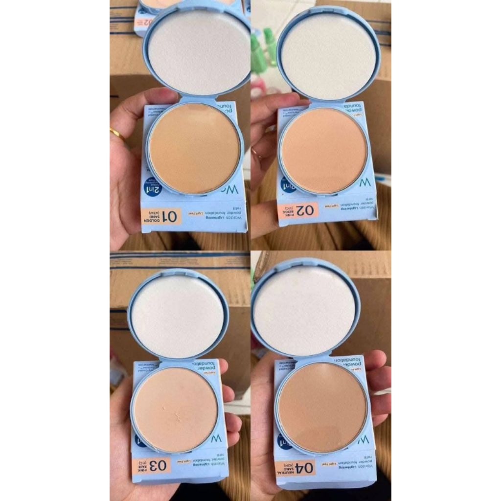 bedak Wardah refill lightening