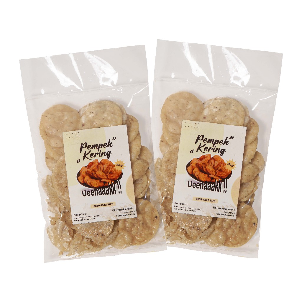 

PEMPEK KERING 250 gr