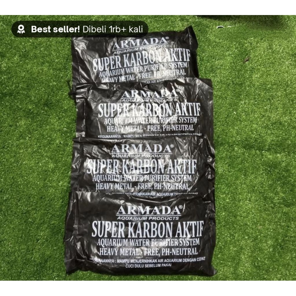 karbon aktif super karbon aktif kolam aquascape aquarium