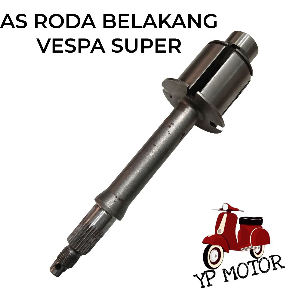 FA Itali As Roda Belakang Vespa Super Sparepart Aksesoris Variasi Sukucadang Vespa