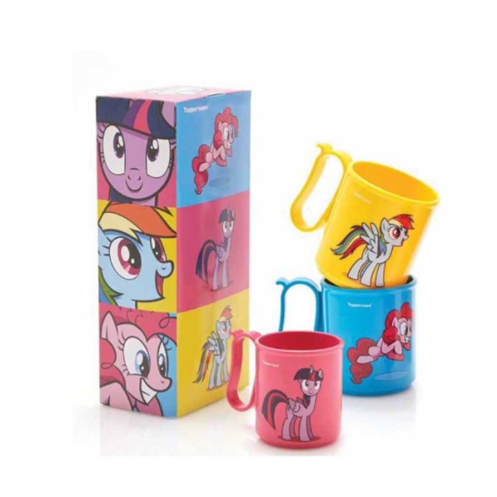 Gelas Kecil Mini untuk Anak-Anak Balita My Little Pony Mug Tupperware