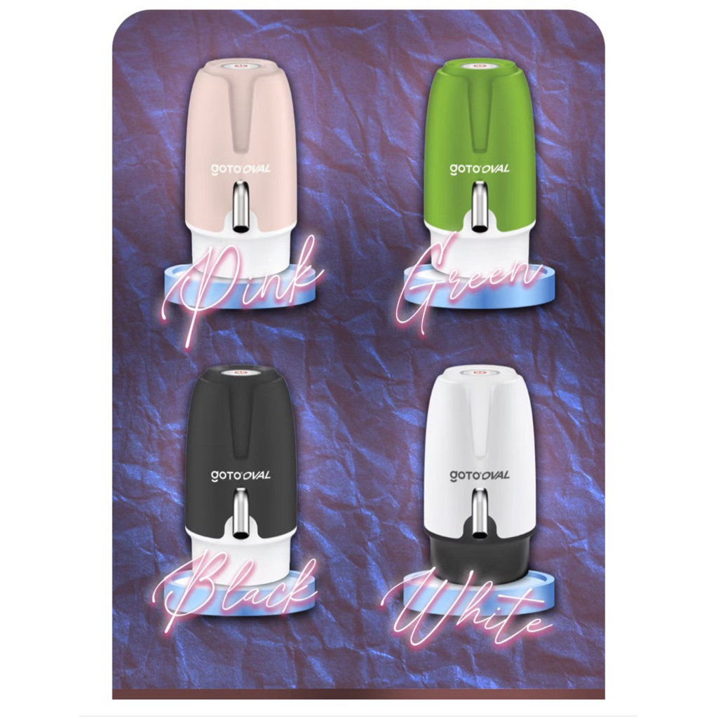 GOTO Pompa Galon OVAL Elektrik Pump Electric LED