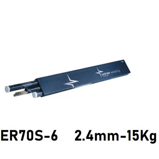 Store_Nolimit Kawat Las Er70S-6 2.4Mm 5Kg Bohler Emk6 Filler Argon Besi Er 70S6 2,4Mm 5Kg
