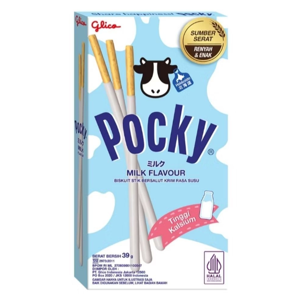 

Pocky Biskuit Stick Susu Vanilla 39 g