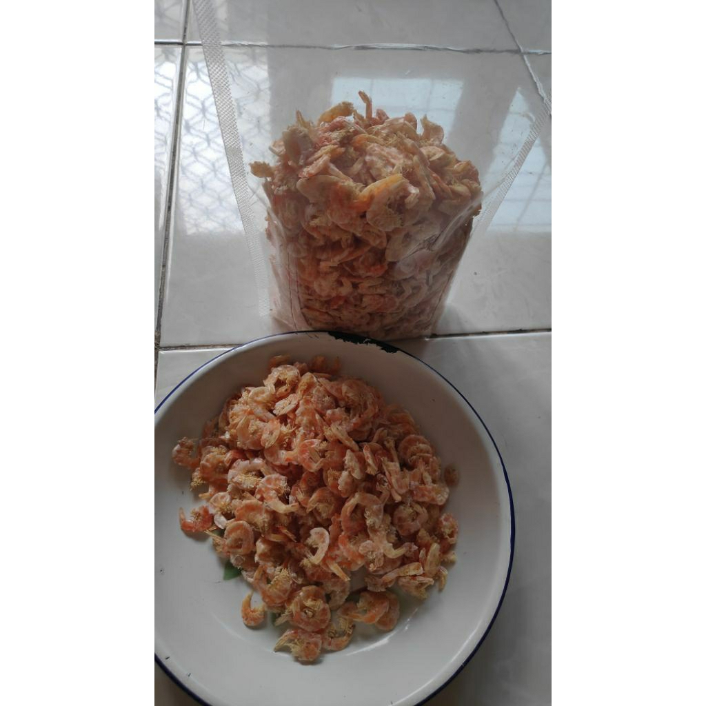 

Ebi Kulit Kering / Atap he grade A Khas Kalimantan - Pontianak