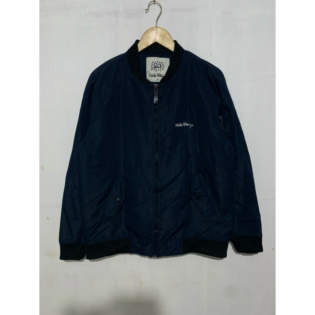 Jaket Bomber keith haring