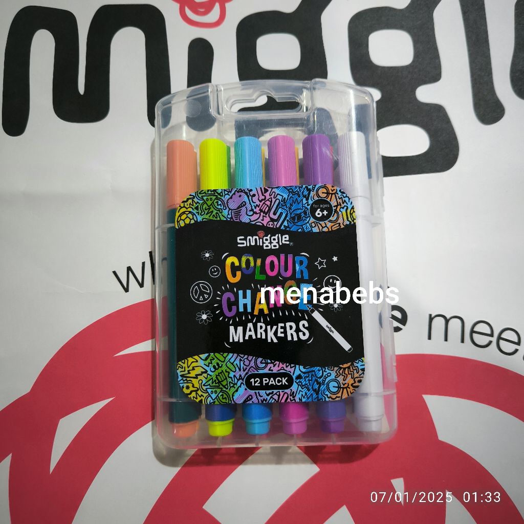 

Smiggle Color Change Marker X12 ori store