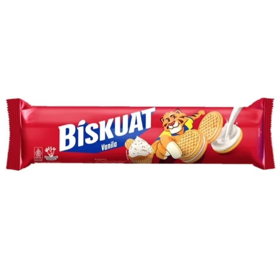 

Biskuat Sandwich Biskuit Vanilla 105 g