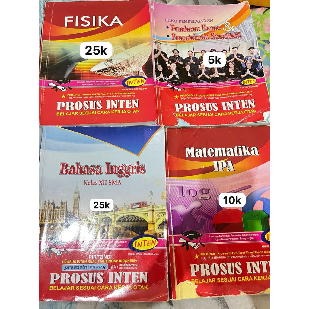 preloved modul inten 2025